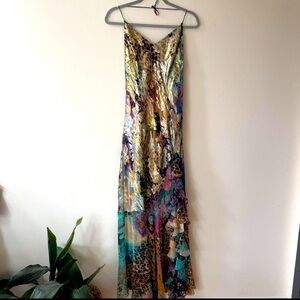 Diane Freis Original Silk Dress - Size 12 made in USA